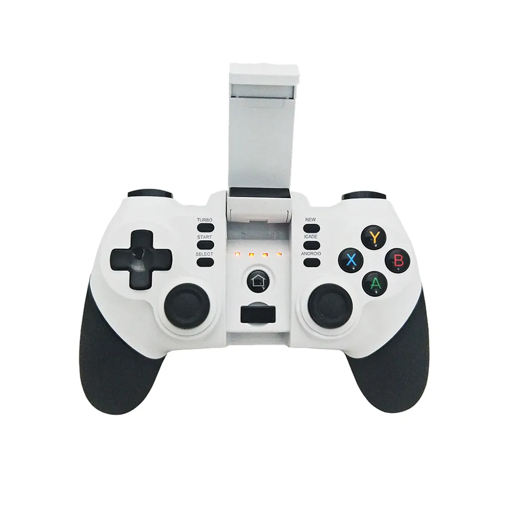 Bluetooth Gamepad Game Controller Joypad Direct Play PUBG iOS/Android Universal Mobile Gaming Trigger L1R1 Button Game Shooter - Цвет: White
