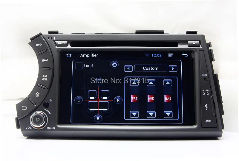 Автомагнитола для Ssangyong Kyron Actyon Android 5 1 DVD плеер с GPS навигацией ТВ BT USB AUX DVR OBD аудио
