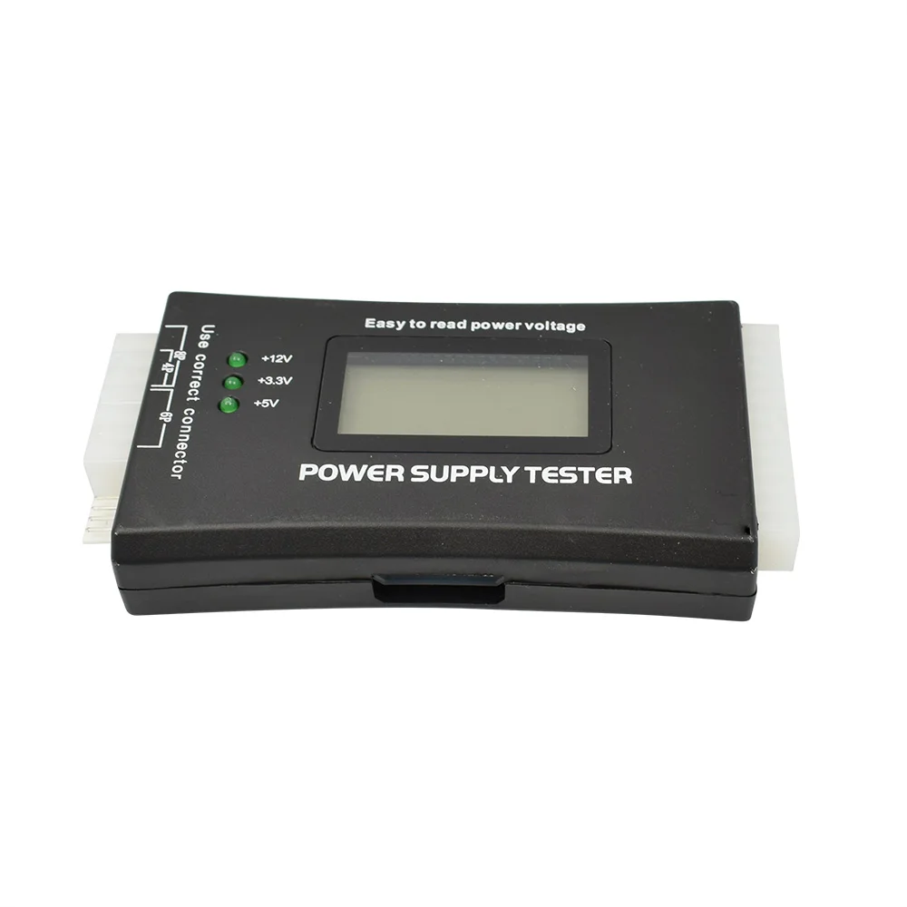 

Thundeal Computer 20/24 PIN Power Supply Measuring Diagnostic Tester Check Quick Digital LCD Display Power Bank Supply Tester