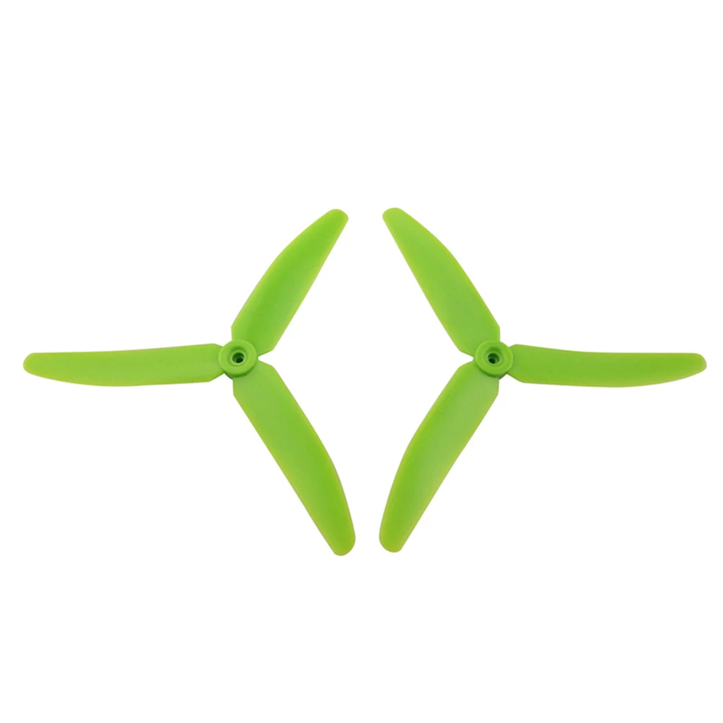 Durable 4 Pcs 3-leaf Propeller Prop for Hubsan X4 H502S H502E CW CCW Propeller Prop RC Helicopters Parts Replacement Accessories
