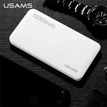 USAMS Mosaic Series 5000/10000mAh Mobile Power Bank for Mobile Phone Tablet Dual USB Powerbank for iphone Samsung LG Xiaomi Etc.