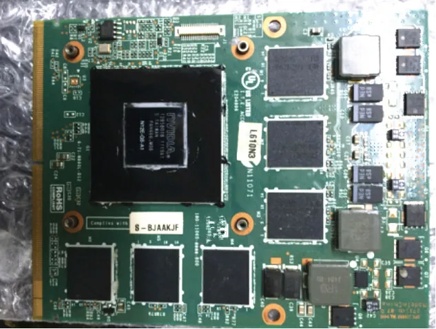 Для D ELL M15X M17X M18X Alienware16F1 16F2 видеокарта GTX560M N12E-GS-A1 DDR5 1 5G | Компьютеры и офис