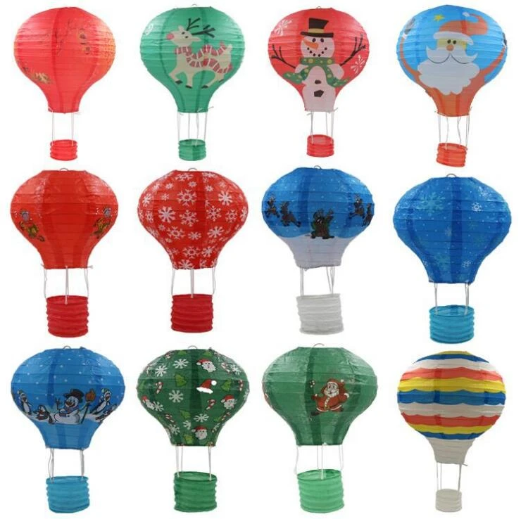 hot air balloon shower decorations