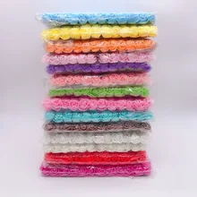 144 шт 2 см мини-поролоновая роза искусственный цветок букет разноцветная Роза свадебное украшение цветок Скрапбукинг искусственный цветок Роза