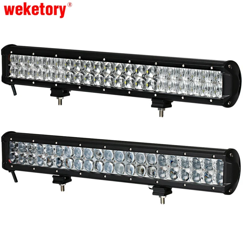 

weketory 22 inch 240W 4D 5D LED Work Light Bar for Tractor Boat OffRoad 4WD 4x4 Truck SUV ATV Spot Flood Combo Beam 12V 24v
