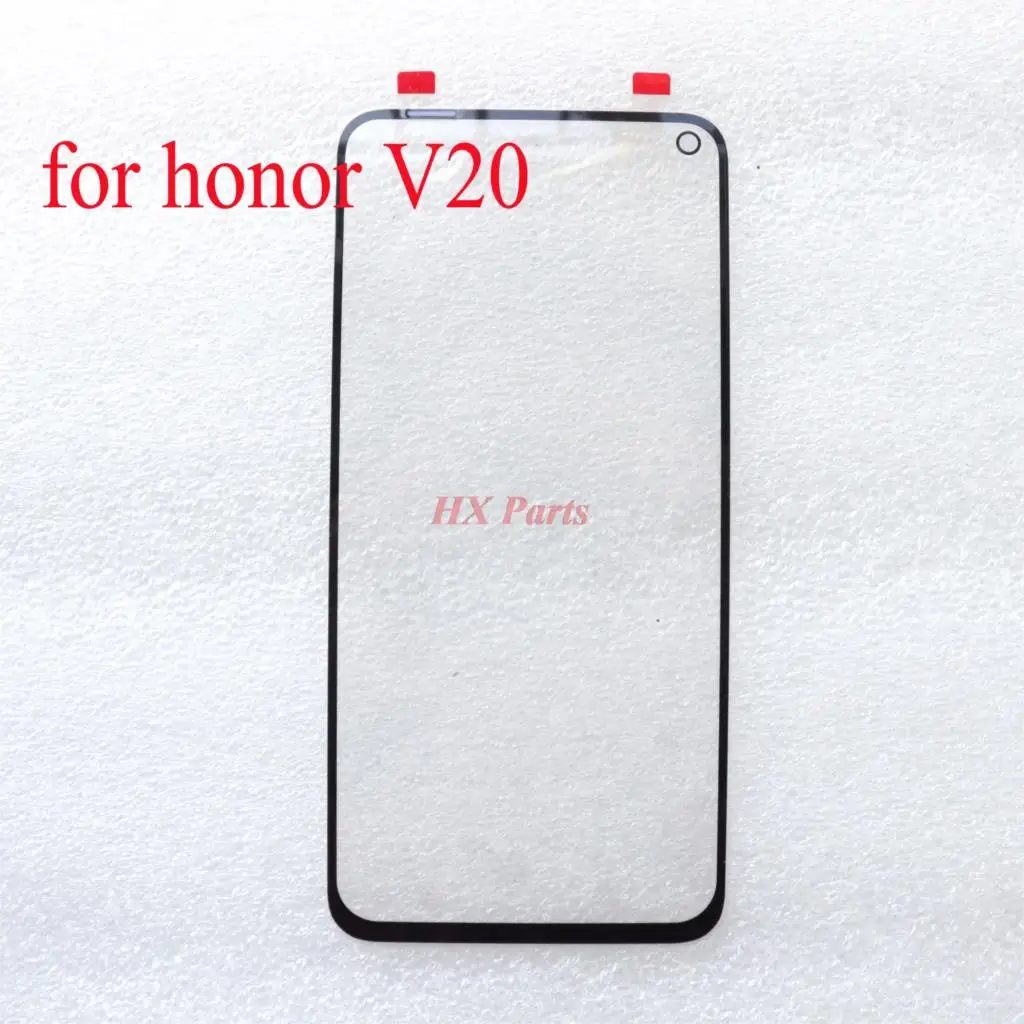 

Original New Front Outer Glass Lens For Huawei Honor V20 Repair Touch Screen Outer Glass without Flex cable For Honor View 20