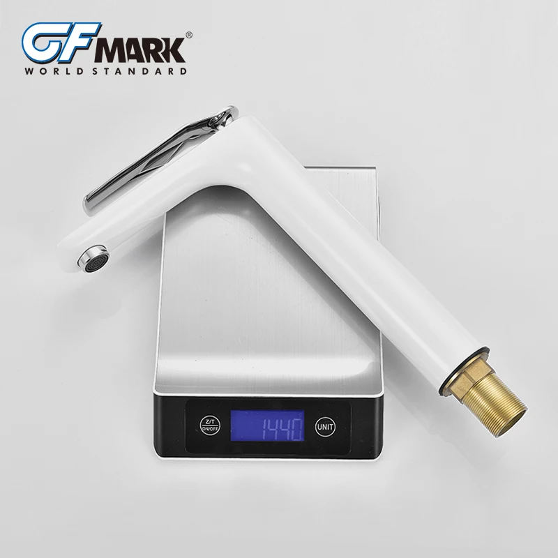 Смеситель для ванной комнаты GFmark латунный кран раковины современный дизайн