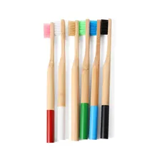 1Pcs Natural Bamboo Toothbrush Soft Bristle Eco Friendly Travel Tooth Brush Oral Care Wood Handle cepillo de dientes Drop Ship