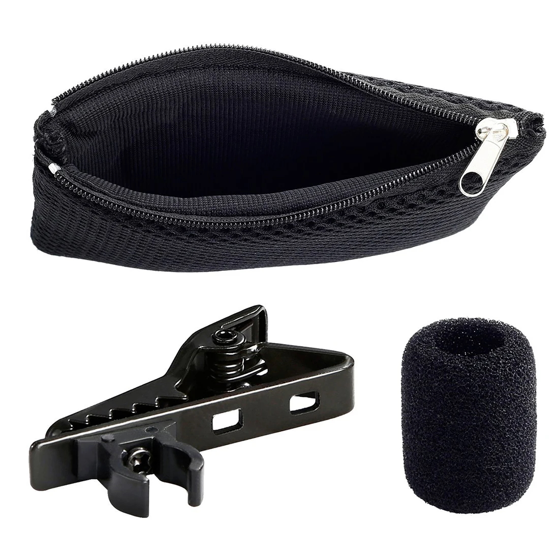 

Power Clip-On Pro Cardioid XLR Lavalier Microphone for Canon Sony Panasonic Camcorders Audio Recorders