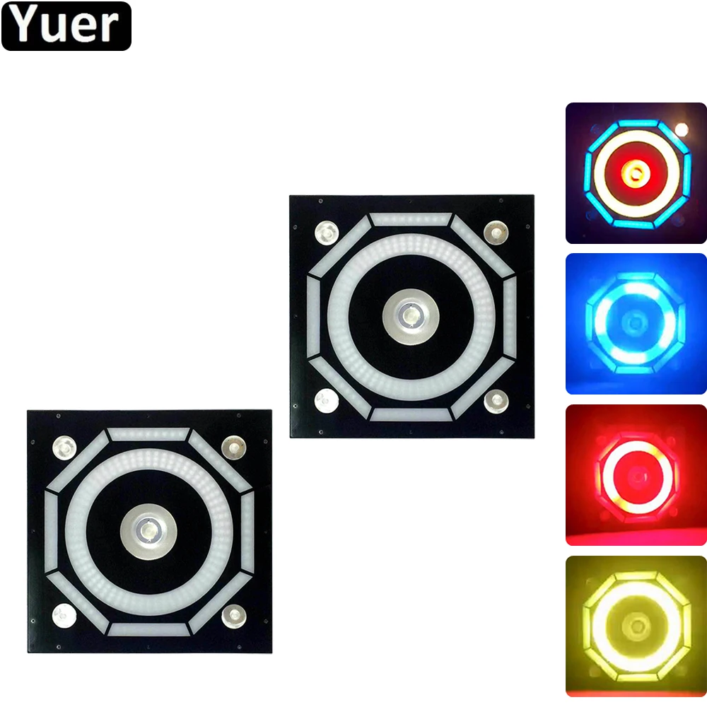 2Pcs/Lot LED 240 Halo Pixels Background Light Strobe Disco For Festival Parties Music Club Sound party Flash Effect Stage Lights