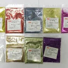 Блеск порошок, блеск, пигмент, блестит, 9 видов цветов в lot.1lot = 9*10 г,, артикул: B0203, B0301, 8204, LB210, B0912, C03, B0213