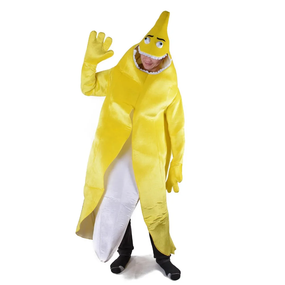 yellow banana fancy dress unisex adult peeled banana costume naughty flashing banana mascot funny mascotte halloween - Banana Costume Halloween yellow banana fancy dress unisex adult peeled banana costume naughty flashing banana mascot funny mascotte halloween - Banana Costume Halloween