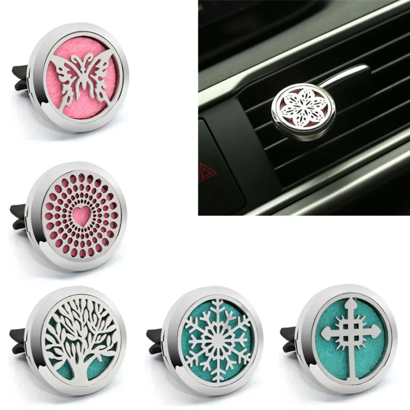 

30MM Car Perfume Aromatherapy Essential Oil Diffuser Air Vent Flavoring Car-styling Air Freshener Decoration Clip Accessories