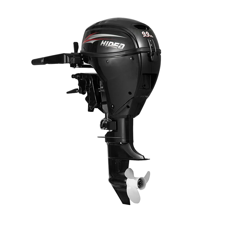 Ручной подвесной мотор Hidea 4 тактный 9.9HP короткий с валом для лодки|boat motor|outboard engines