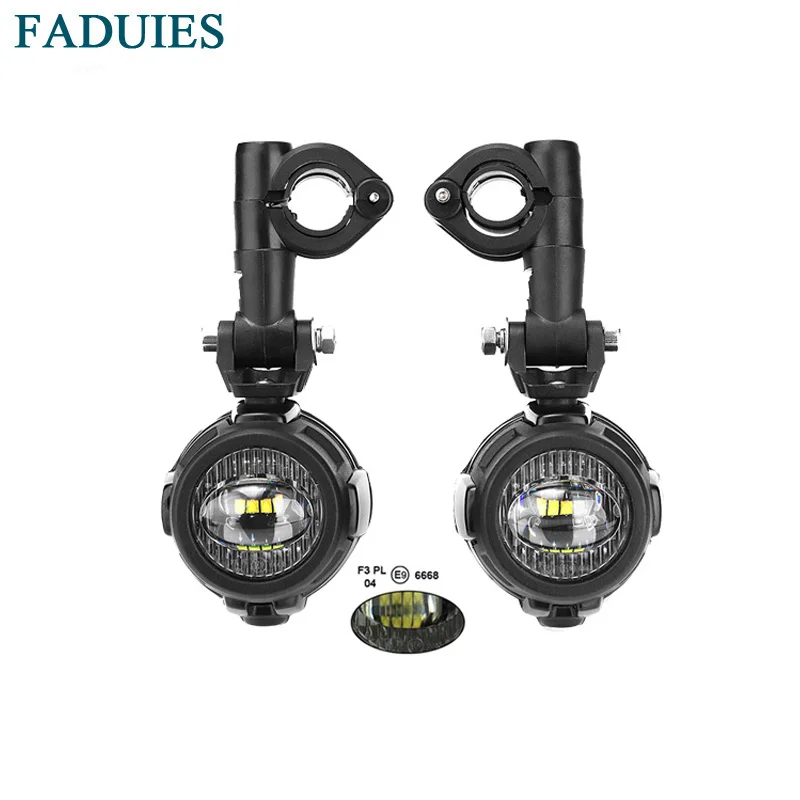  FADUIES Motorcycle LED Auxiliary Fog Light Safety Driving Spot Lamp For BMW R1200GS ADV - 32851366890