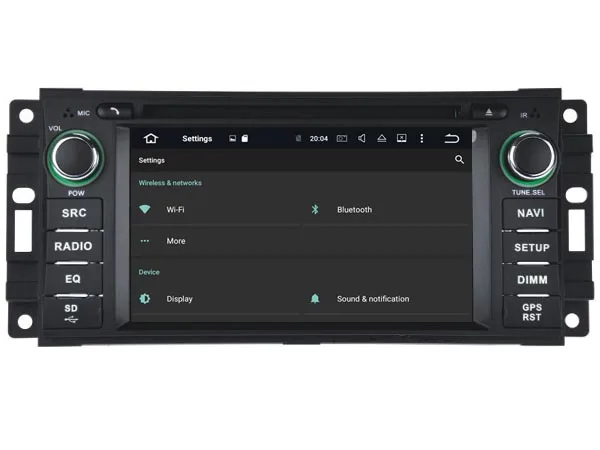 Sale Ips screen Android 8.0 Car Dvd Navi Player FOR CHRYSLER 300C/Sebring/Cirrus 2007-2010 gps auto stereo audio multimedia 4