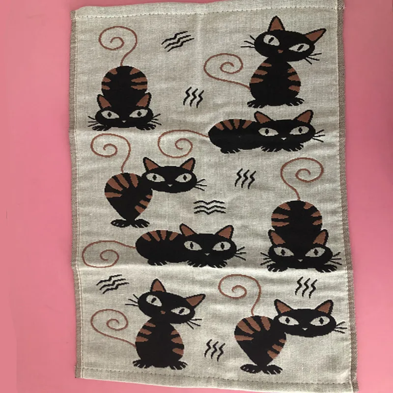 color 1 25*50 см детское полотенце для лица кошки Марлевое детское водопоглощающее полотенце для душа супер мягкое дышащее - Цвет: color 1