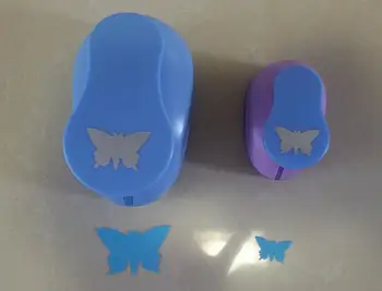 

2pcs(5.0cm,2.5cm) Butterfly shape craft punch set Punch Craft Scrapbooking school Paper Puncher eva hole punch free shipping