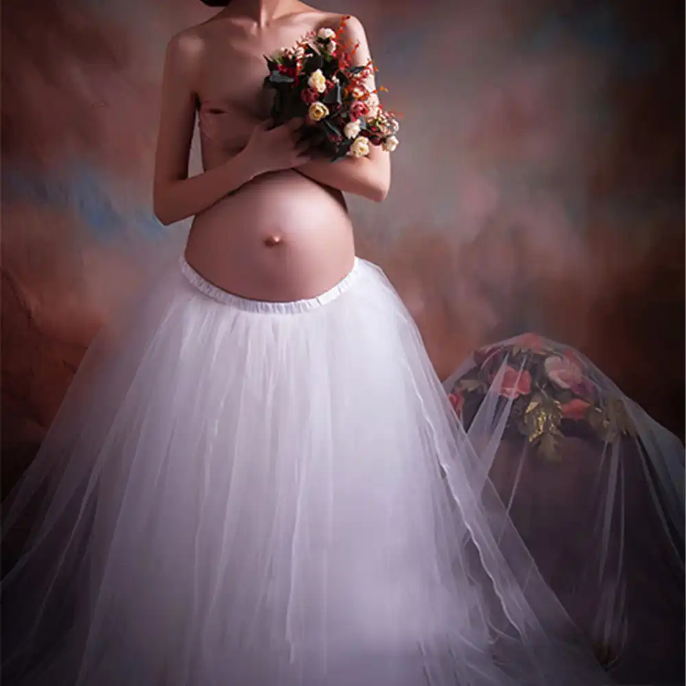 pregnancy ball gown