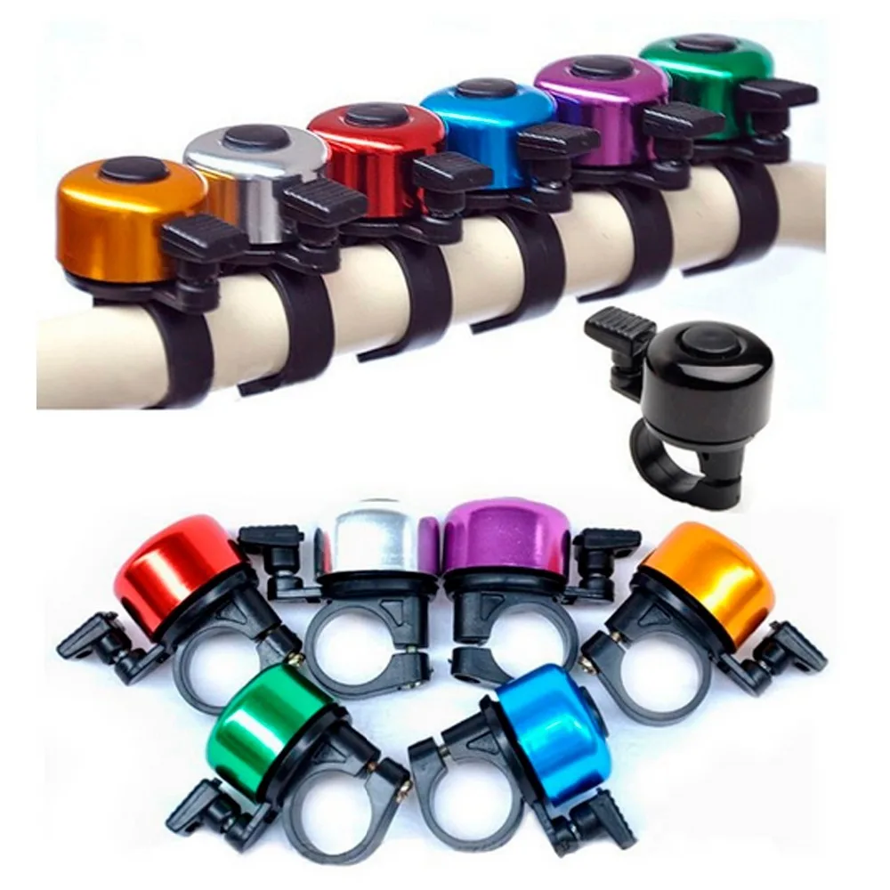 

2pcs Aluminum Ordinary bell kids ring electronic aluminium Multi Alloy Sound cheap Bicycle Safety Bike accessories Cycling horns