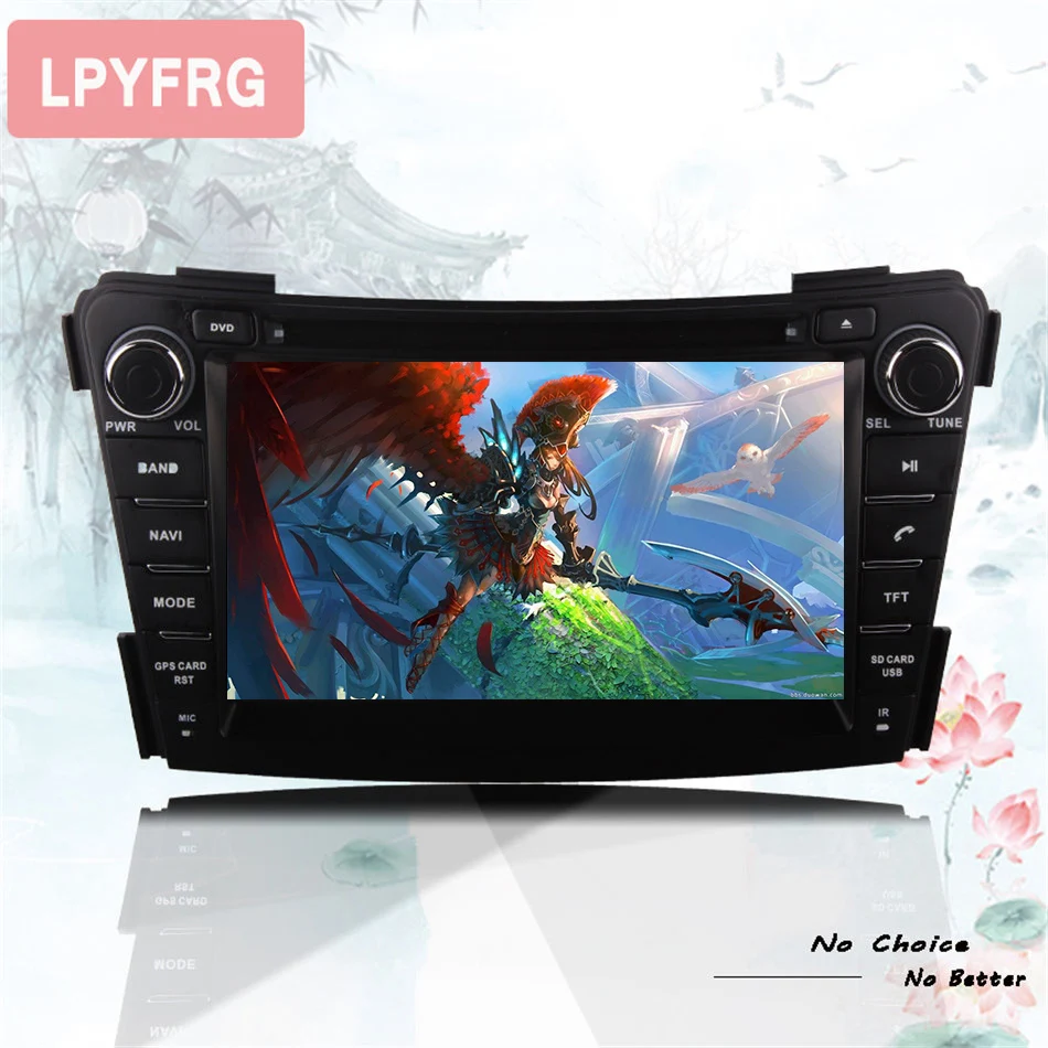 Автомобильный dvd видеоплеер с gps android 10 0 4 Гб ОЗУ аудио ПК медиа блок 4G Wi Fi для Hyundai I40