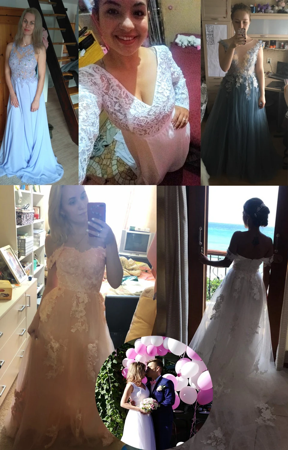 LORIE A-line Prom Dresses lowers Appliques Beautiful Princess dress Tulle Sleveless Backless v robe de soiree Custom made