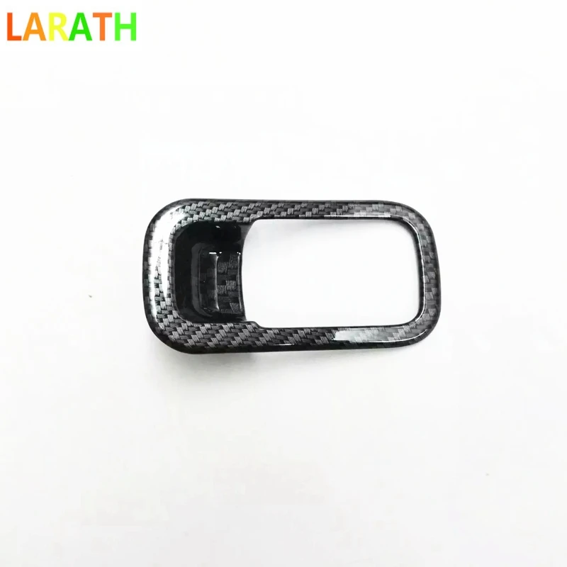 

For Volkswagen VW Tiguan Second Generation 2017 2018 Carbon Fiber Interior Storage Box Glove Box Handle Cover Trim Car Styling