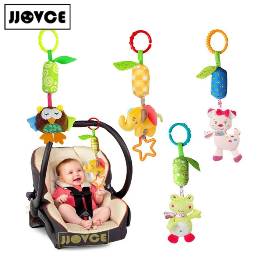 JJOVCE Infanty Newborn Baby Rattles Toys 0 12 Month Baby Cute Soft