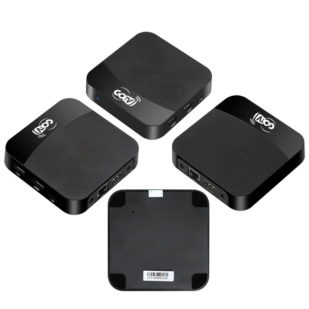 2 года бесплатный сервис, IP tv BOX GO tv Android OS 7.1.2 LIVE tv+ VOD 4 K+ воспроизведение ТВ коробка Бразилия sohth Америка IP tv BOX