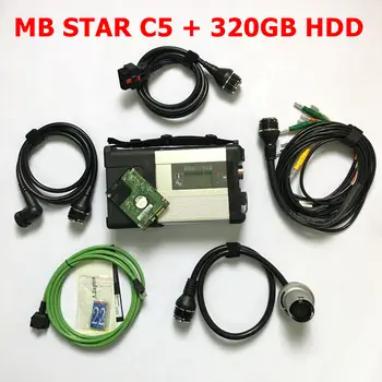 

2020 Super SD Connect C5 with Software HDD/SSD MB Star C5 Diagnostic Tool with Wifi Function V2019.12 latest software SD Star c5