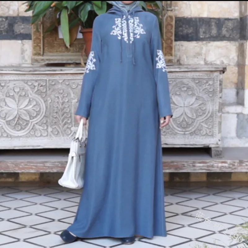 WEPBEL, женское платье, с длинным рукавом, летнее, с цветочным рисунком, на молнии, абайя, Дубай, исламское, мусульманское, вечерние, арабское, модное, кимоно, длинное, макси платье
