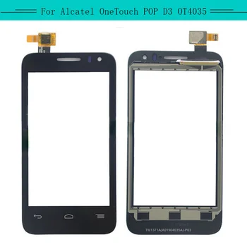 

Tested 20pcs Touch Panel For Alcatel OneTouch Pop D3 4035A 4037A Touch Screen Glass Digitizer Sensor Replacement