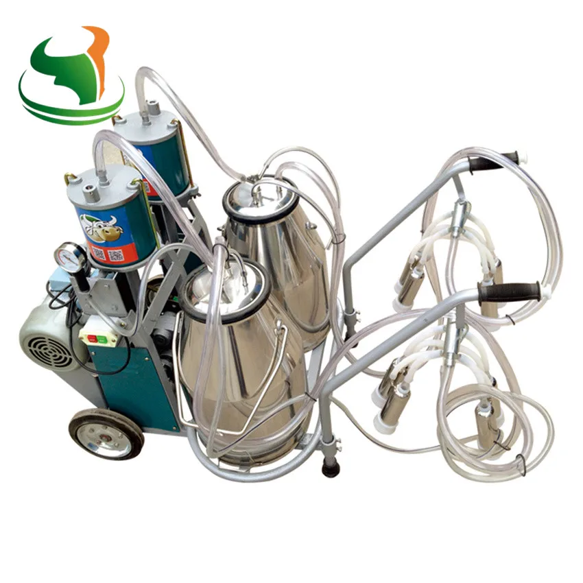 

High Quality Milking Machine with Single Bucket Piston Pump for Cow and Goat