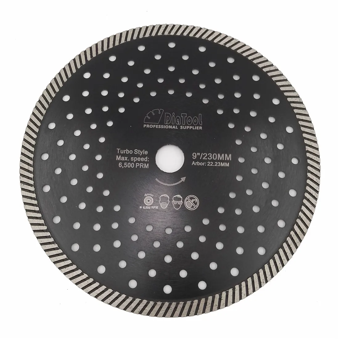 DIATOOL Diamond Hot Pressed Superthin Diamond Turbo Blade for Cutting Granite Marble Concrete Masonry DIATOOL Diamond Hot Pressed Superthin Diamond Turbo Blade for Cutting Granite Marble Concrete Masonry