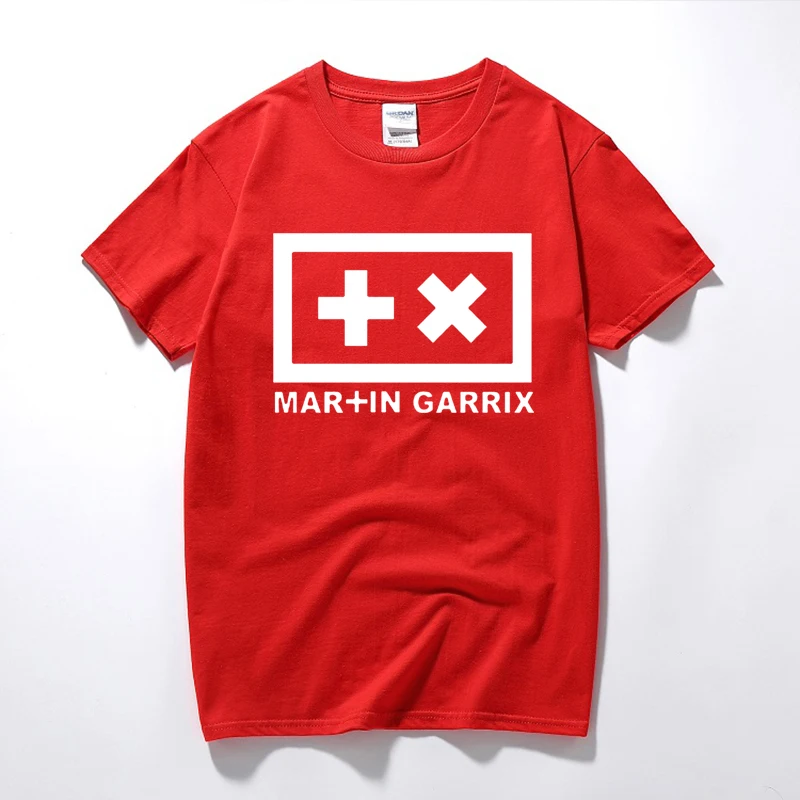 RAEEK/хлопковая футболка для мужчин, музыка, диджей Мартин Гаррикс, принт, Повседневная разноцветная футболка с короткими рукавами и круглым вырезом, футболки, хип-хоп рок одежда