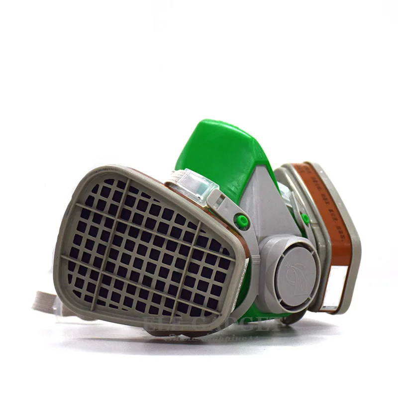 Respirator Half Face Mask Painting Spraying Gas Mask Respirator Model