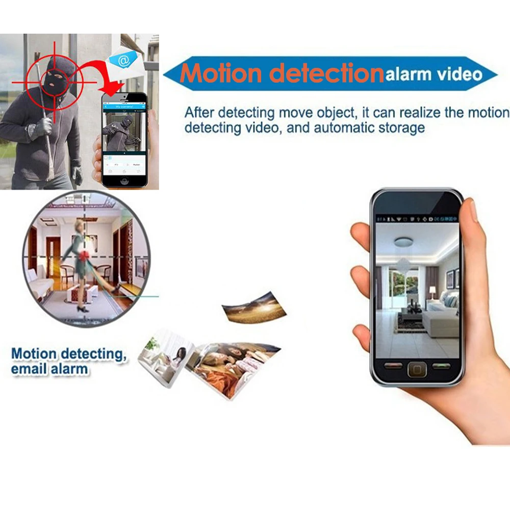 Plug and Play 2CH 3.0MP HD Беспроводной NVR комплект P2P Крытый Открытый ИК Ночное Видение