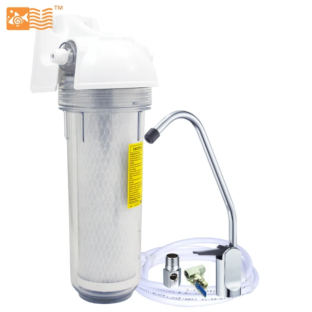 Best Offers Coronwater Household Single Stage Undersink Water Filter System 0.5 micron Activated Carbon USF-01-C