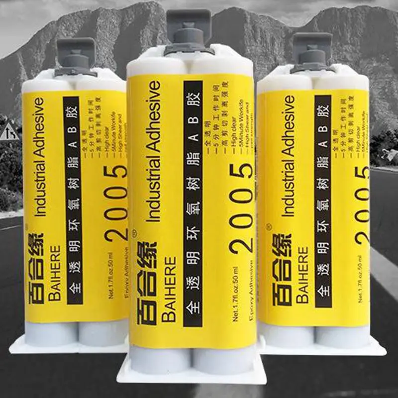 

1pcs Epoxy AB Adhesive Stationery Adhesive Super Strength Fabric Repair Tool