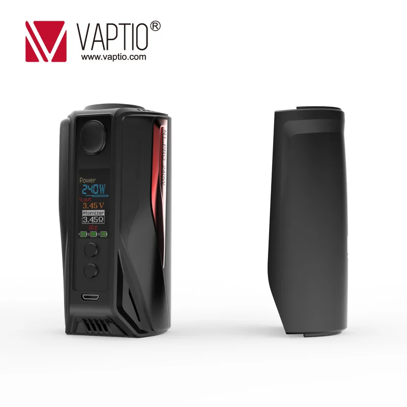 Электронная сигарета vaptio N1 Pro 240 Вт mod Батарея 18650 задняя крышка VAPE замена корпуса