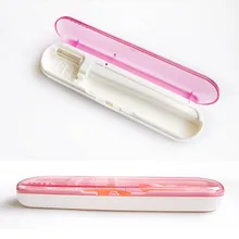 Портативная зубная щетка Автоматическая дезинфекция УФ стерилизация случае зубная щетка для путешествий инструмент для стерилизации коробка QS888