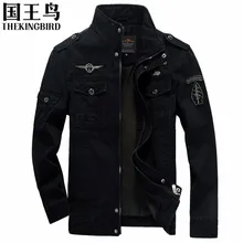 Herren jacken Herbst Und Winter Männer bomber jacke Militär Luftfahrt stickerei Große größe air force one Herrenbekleidung M-6XL