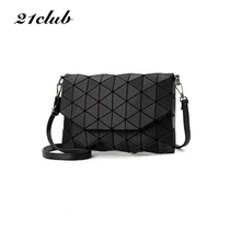 2017 new small solid plaid geometric lingge envelope handbag hotsale font b women b font clutch