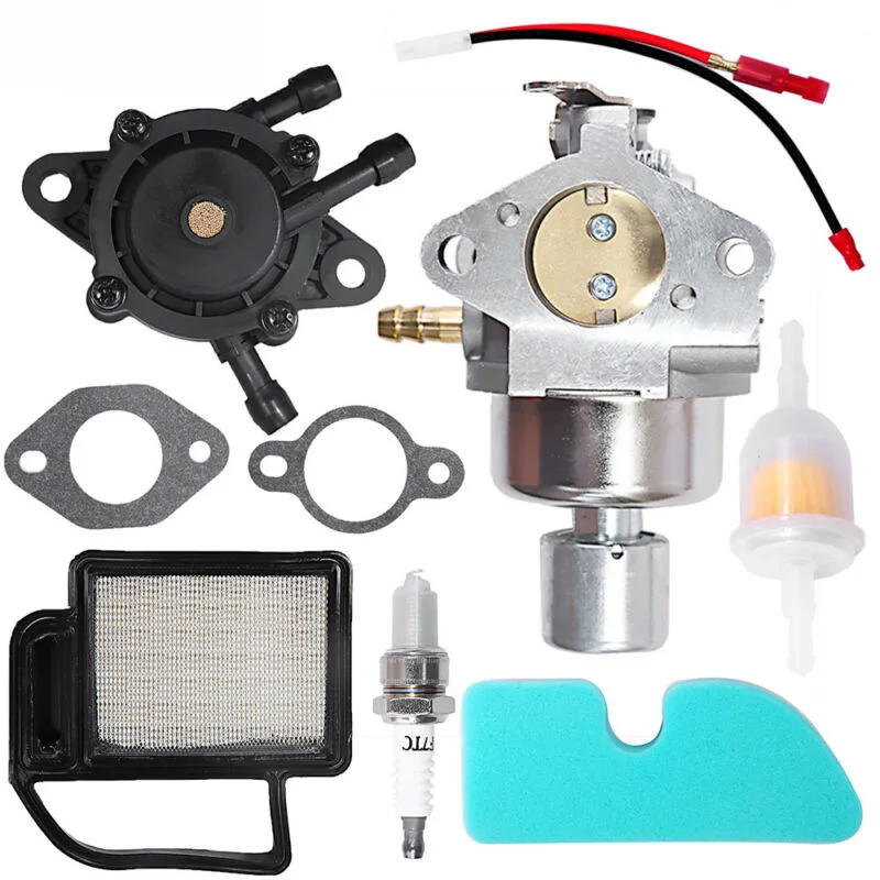 

Air Filter Carburetor Kit Spark Plug Fuel Pump Fire Line For Kohler SV470 SV480 SV530 SV540