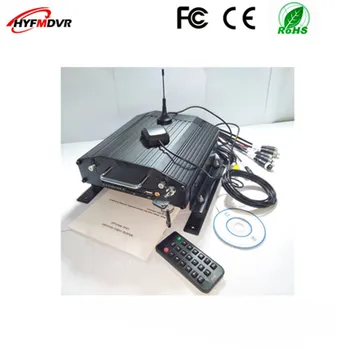 

The current wholesale car video recorder 4G GPS mdvr remote positioning monitoring host 4-channel hard disk device support truck