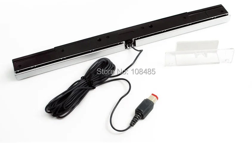 Wired Remote Ray Sensor Bar Infrared Inductor For Nintendo Wii Controller 2