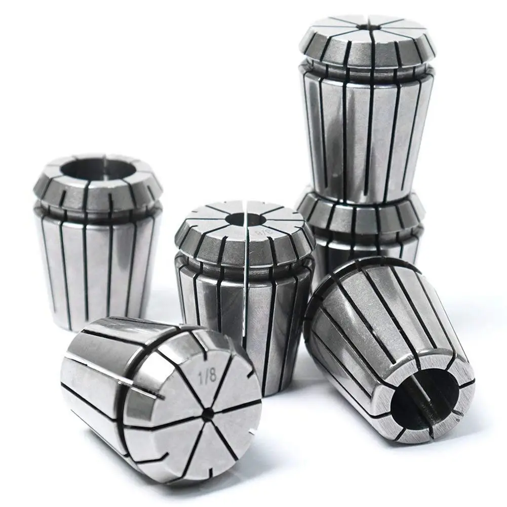 6 pcs ER32 Milling Lathe Collets CNC Chuck Set Engraving Machine