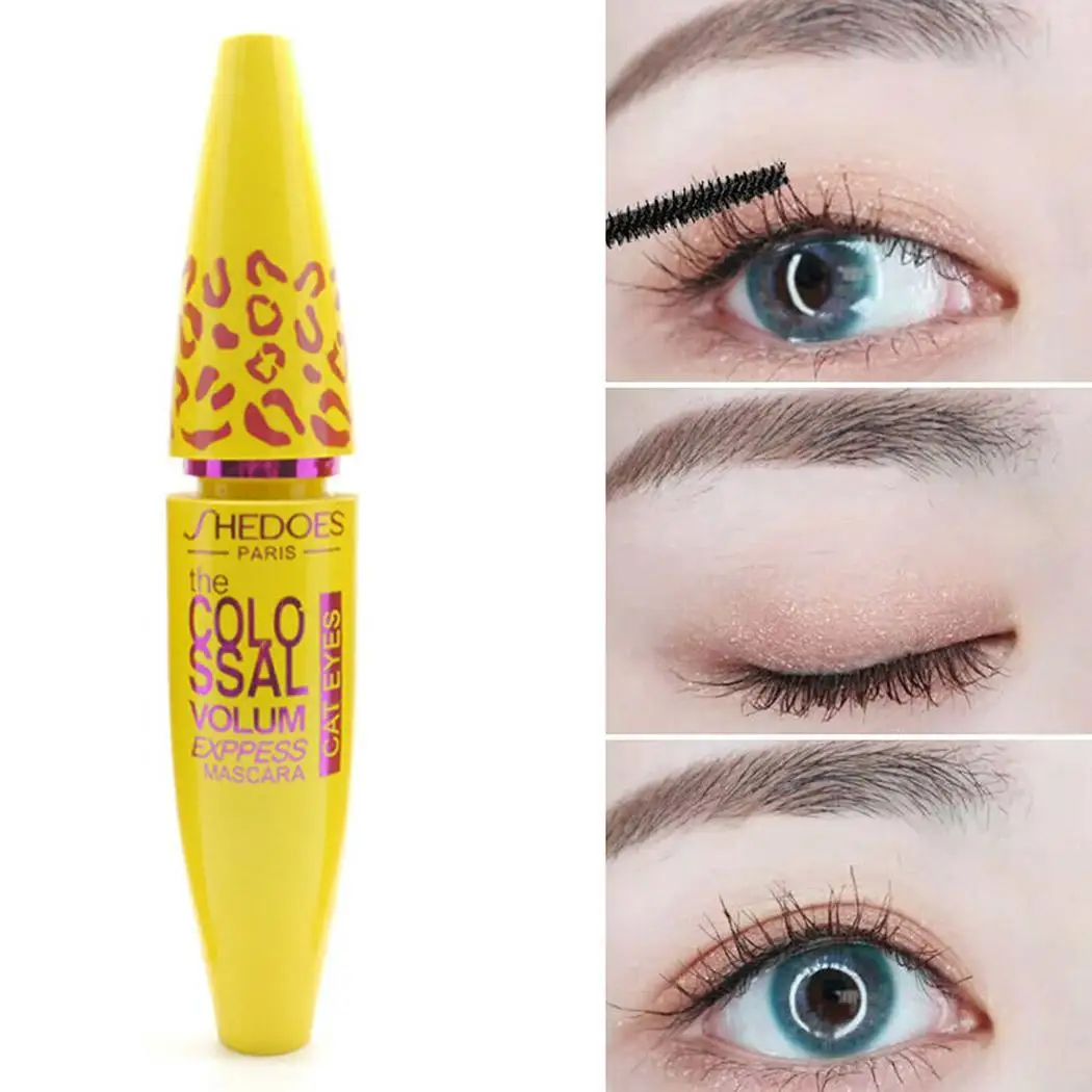 

Volume Mascara Curling and Thick Eye Fashion Eyelashes 10.7 ml Party, Cocktail, Everyday Makeup Yellow Comestic