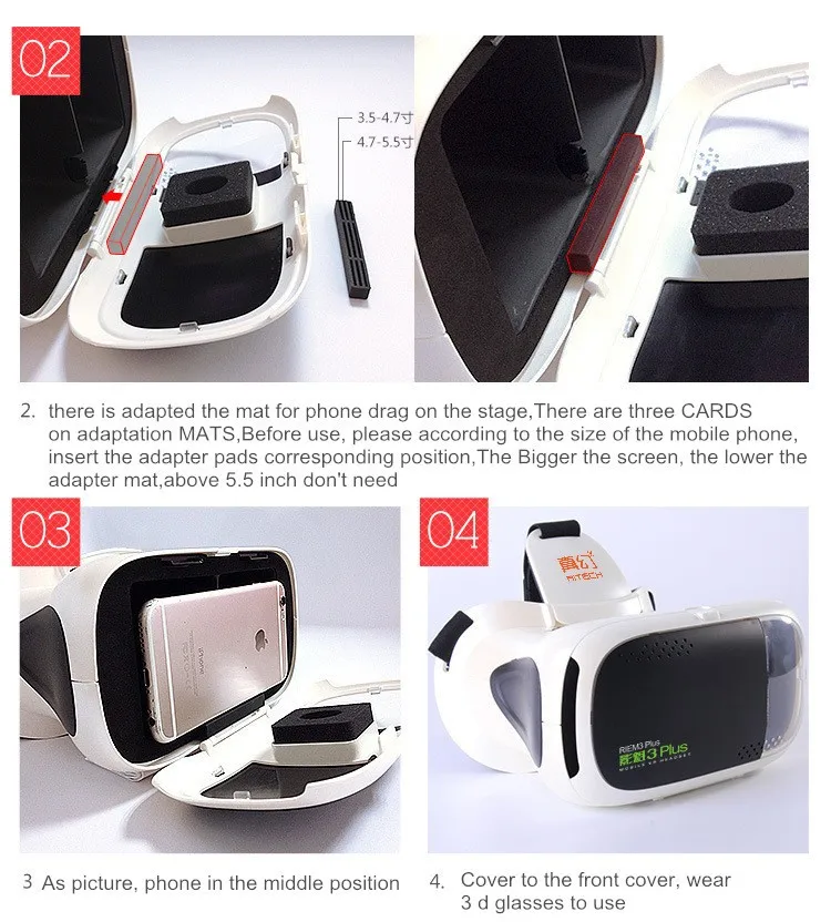RITECH III + Virtual Reality 3D Glasses RIEM 3 Plus VR Headset Oculus Rift Google Cardboard 2 Goggles for 4.75.5-6 Smart Phone.jpg (21)