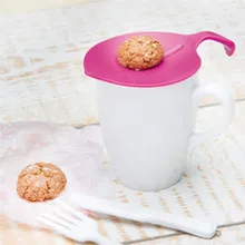 4 шт. многоцелевой силиконовый крышки для чашек против пыли маленькая Пластина Крышка для чашки блюдо для закусок крышка чашки кофейные принадлежности для чайных чашек GI873185